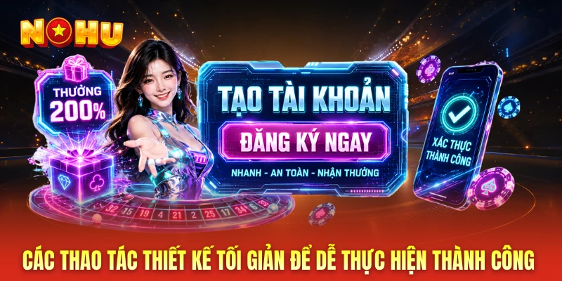  Các thao tác thiết kế tối giản để dễ thực hiện thành công 