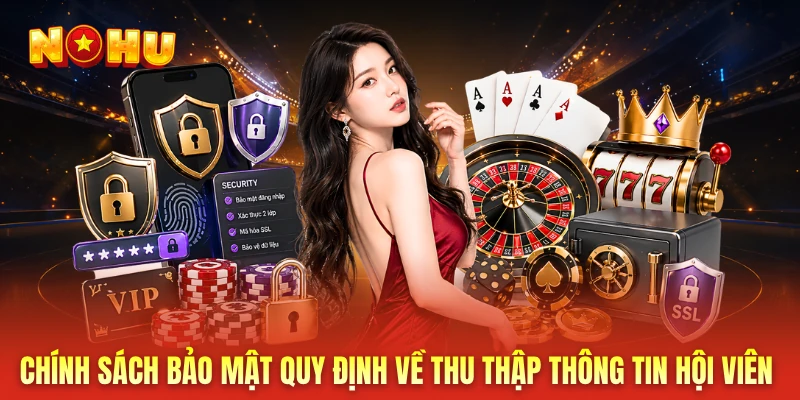 Chính sách bảo mật quy định về thu thập thông tin hội viên