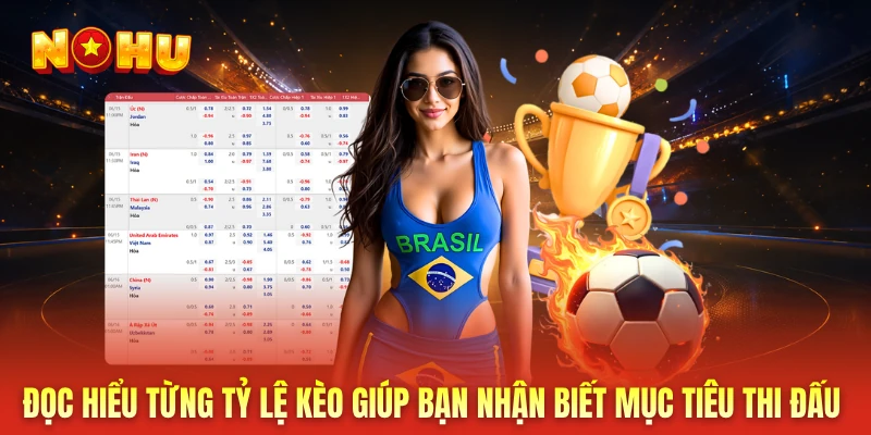 Đọc hiểu từng tỷ lệ kèo giúp bạn nhận biết mục tiêu thi đấu