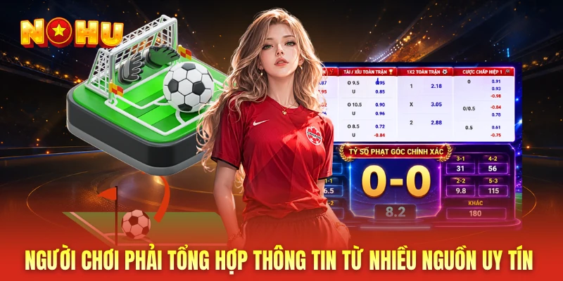 Người chơi phải tổng hợp thông tin từ nhiều nguồn uy tín