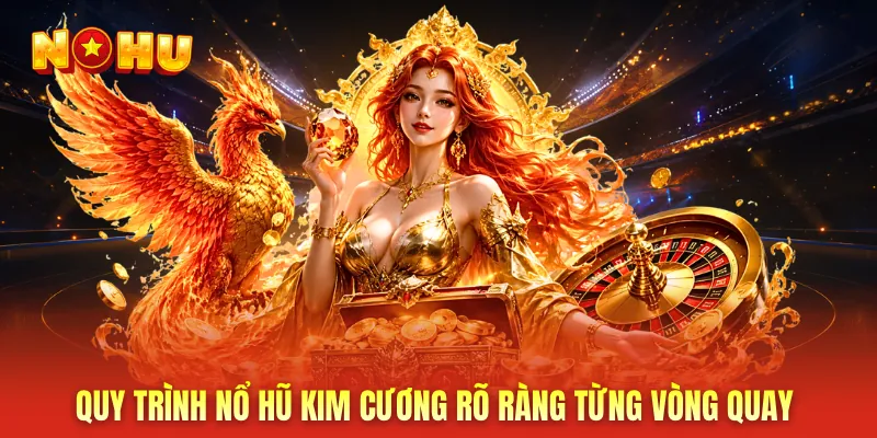 Quy trình nổ hũ kim cương rõ ràng từng vòng quay